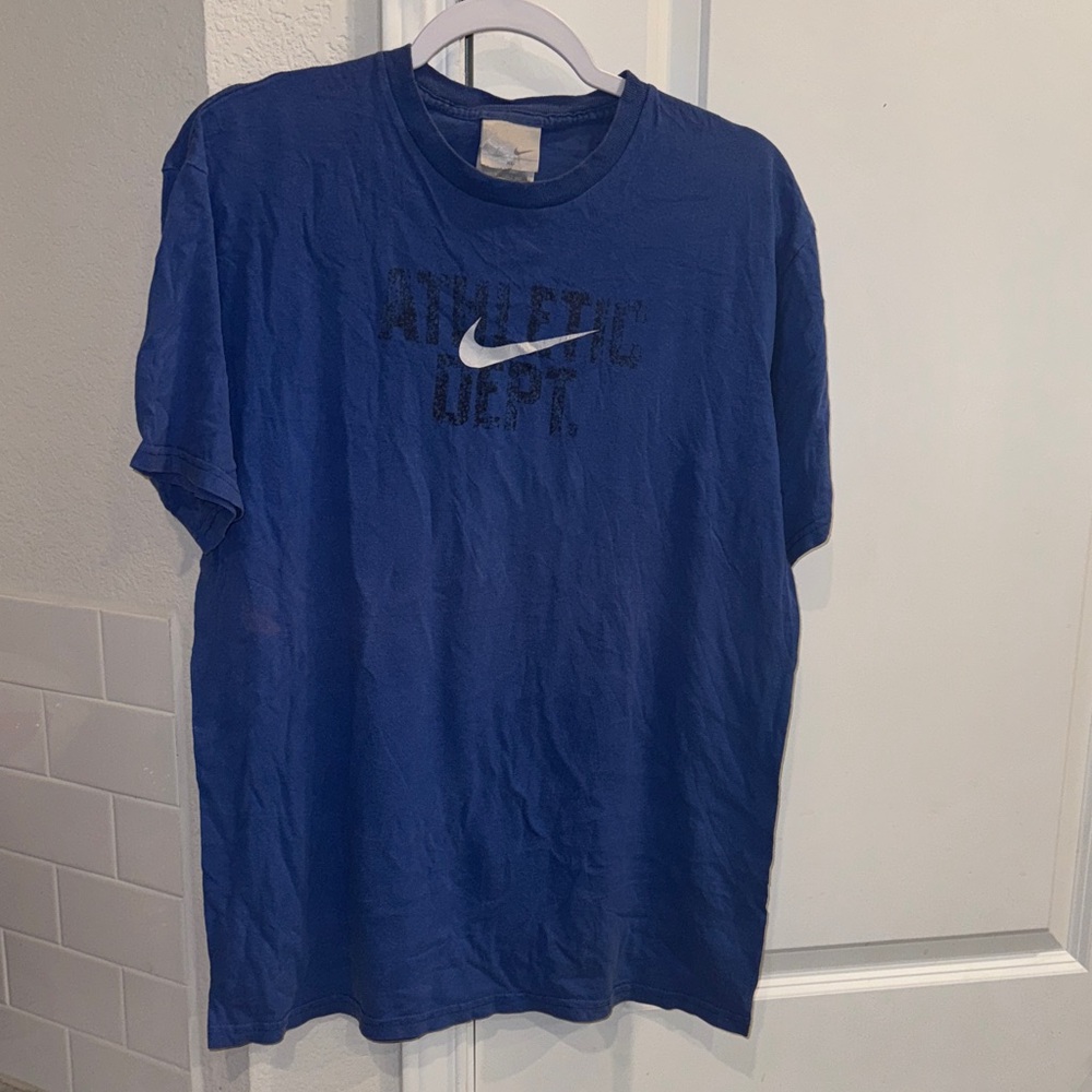 Nike Unisex Blue Athletic T-Shirt